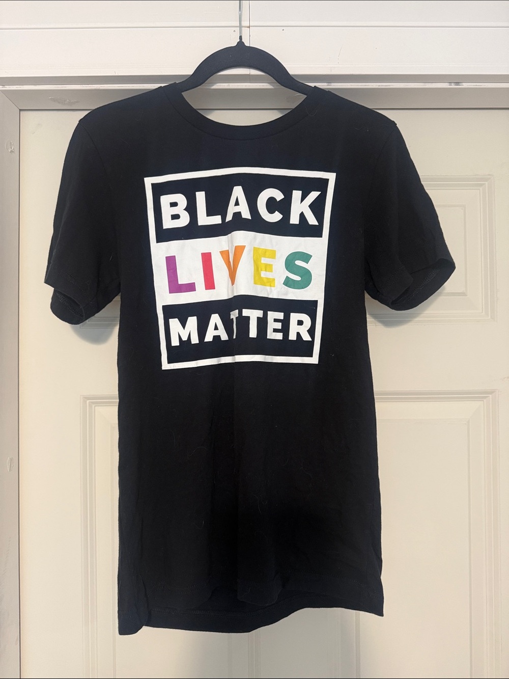 Black 'Black Lives Matter' Graphic Kids Tee